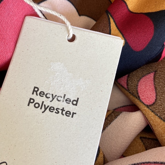 Last 🔥 MANGO retro print mini dress blogger favorite zara competitor brand - Picture 8 of 8